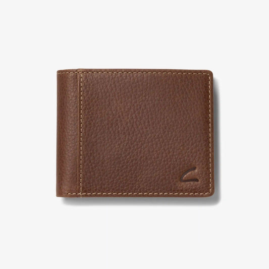Pebbled Leather Slimfold Wallet