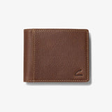 Pebbled Leather Slimfold Wallet