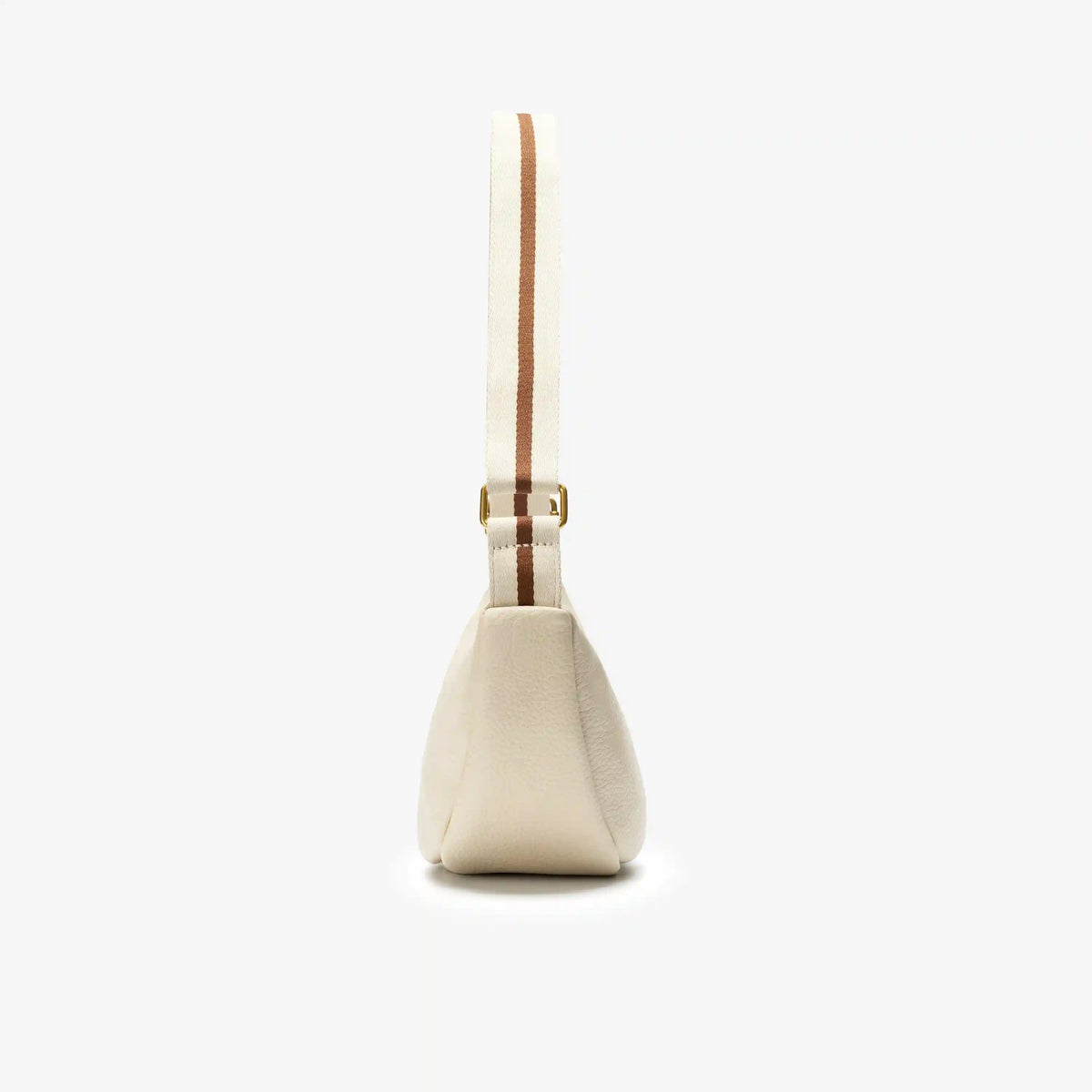 Leather Crescent Crossbody Bag